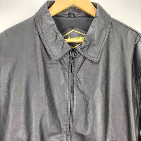 LEATHER MASTER カウレザー ジップ ジャケット メンズ LL