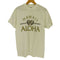 ヘインズ Hanes 90S USA製 シングルステッチ HAWAII ALOHA Tシャツ メンズ import:M