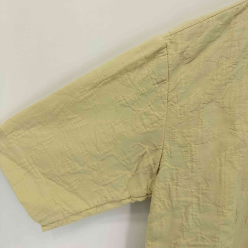 ロクビューティーアンドユースユナイテッドアローズ 6 BEAUTY & YOUTH UNITED ARROWS COTTON JACQUARD V NECK 5SLEEVE SHIRT レディース