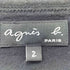 アニエスベー agnes b. ロゴプリント コットン 半袖 Tシャツ レディース 2