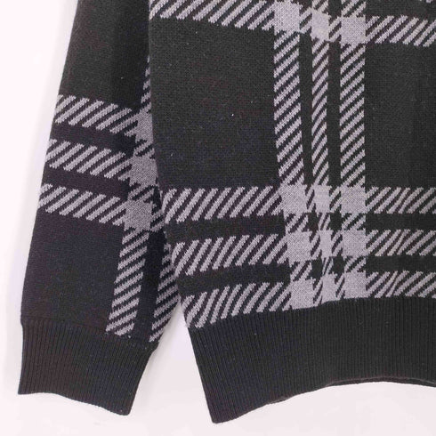 トミーヒルフィガーゴルフ TOMMY HILFIGER GOLF フロントロゴ アクリル ナイロン ニット メンズ import:M