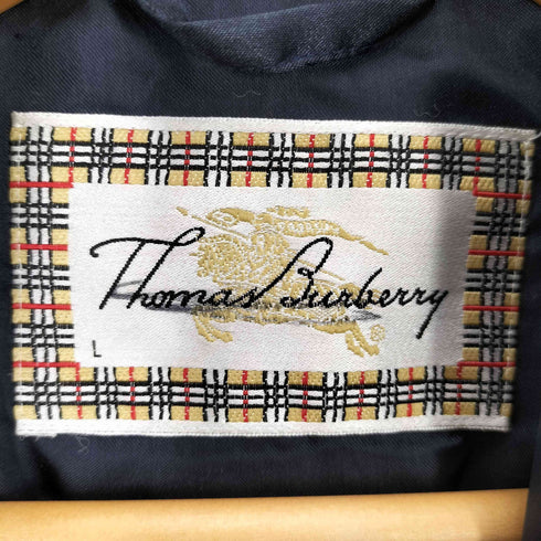 トーマスバーバリー Thomas Burberry 90S 中綿 ステンカラーコート メンズ import:L