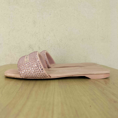アレキサンダーワン Alexander Wang Vy Hotfix Slide Sandals Vy ホットフィックス サンダル レディース 36