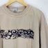 クレイジーシャツ CRAZY SHIRTS 90S ロシア製 両面プリント クルーネックスウェット メンズ import:M