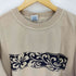 クレイジーシャツ CRAZY SHIRTS 90S ロシア製 両面プリント クルーネックスウェット メンズ import:M