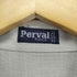 Perval ペルヴァル 60-70S MADE IN ITALY レーヨン混 長袖 キューバシャツ メンズ 4