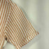 フェアファクス FAIRFAX リネン100% ストライプ S/S オープンカラー シャツ 開襟 メンズ import:L