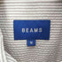 ビームス BEAMS COOLMAX(R) サッカー ミニレギュラーシャツ メンズ JPN:M