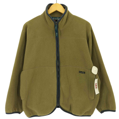フォックスファイヤー foxfire POLARTEC ジップ フリースジャケット メンズ import:M