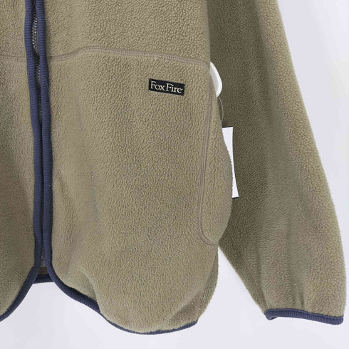 フォックスファイヤー foxfire POLARTEC ジップ フリースジャケット メンズ import:M