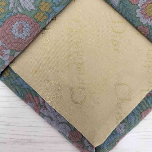 クリスチャンディオール Christian Dior シルク100% 総柄 ネクタイ メンズ