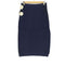 マディソンブルー MADISONBLUE KNIT SIDE SLIT SKIRT ロゴ刺繍 サイドスリット ミディ丈 ニット スカート レディース JPN:S