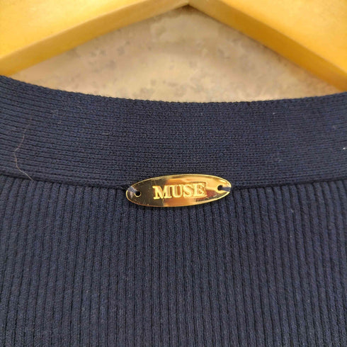 ミューズデドゥーズィエムクラス MUSE de Deuxieme Classe Diner B RIB カーディガン レディース FREE