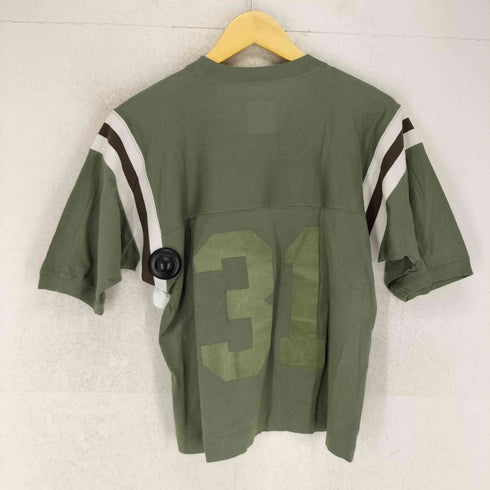 マディソンブルー MADISONBLUE BI-COLOR LINE TEE フロッキープリント カットソー レディース 00