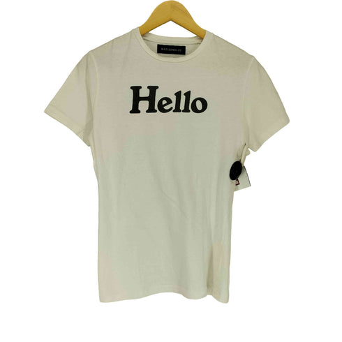 マディソンブルー MADISONBLUE HELLO CREW NECK TEE ハロー クルーネック Tシャツ レディース JPN:S