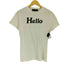 マディソンブルー MADISONBLUE HELLO CREW NECK TEE ハロー クルーネック Tシャツ レディース JPN:S