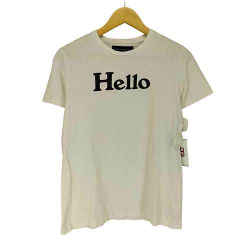 マディソンブルー MADISONBLUE HELLO CREW NECK TEE ハロー クルーネック Tシャツ レディース JPN:S