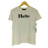 マディソンブルー MADISONBLUE HELLO CREW NECK TEE ハロー クルーネック Tシャツ レディース JPN:S