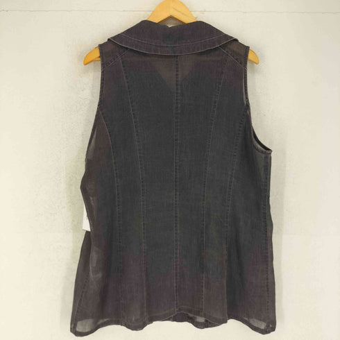 GRAGIOUSシアーノースリーブシャツベスト Y2K レディース 3L