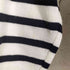 マディソンブルー MADISONBLUE ボーダープルオーバー バックロゴ プリント 長袖 Tシャツ レディース JPN:S