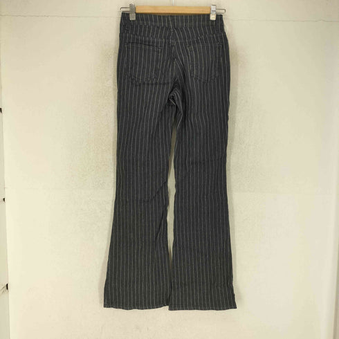 Y2K ストライプフレアデニムパンツ ブーツカット レディース JPN:S