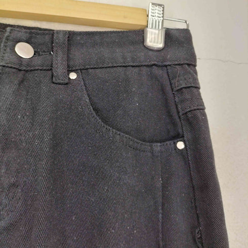 カーブシルエットデニムパンツ レディース JPN:S