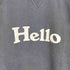マディソンブルー MADISONBLUE HELLO SWEAT ハロー プリント クルーネック スウェット レディース JPN:M