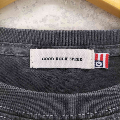 グッドロックスピード GOOD ROCK SPEED フロッキー キャラクター プリント 顔料染め 半袖Tシャツ レディース FREE