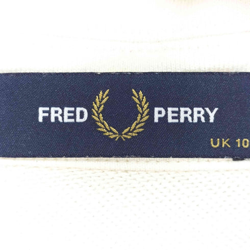 フレッドペリー FRED PERRY JERSEY OVERSHIRT スウェット地シャツジャケット ジャージ レディース UK:10