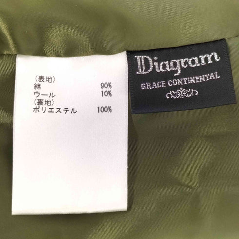 ダイアグラム Diagram ベルテッド ワイド イージーパンツ レディース 36