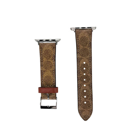 コーチ COACH Apple Watch バンド 替えベルト シグネチャー レザーベルト メンズ