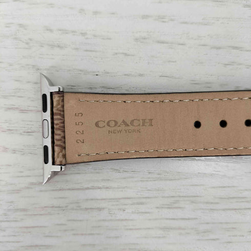 コーチ COACH Apple Watch バンド 替えベルト シグネチャー レザーベルト メンズ