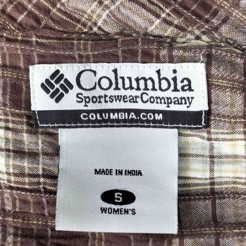 コロンビア Columbia シアサッカー プルオーバー ブラウス レディース import:S