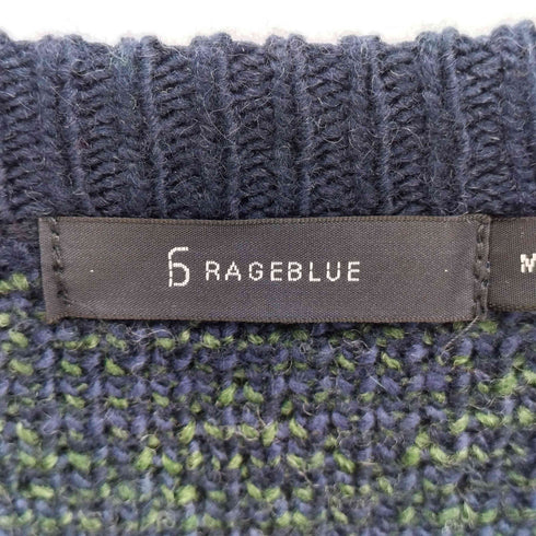 レイジブルー RAGEBLUE チロリアン ルーズニットカーディガン メンズ JPN:M