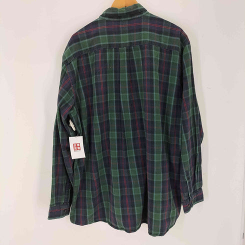エルエルビーン L.L.Bean チェック柄 ボタンダウン フランネル 長袖シャツ メンズ XXL