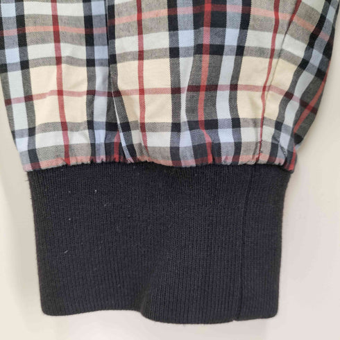 フレッドペリー FRED PERRY タータン チェック フーデッド ブルゾン メンズ import:M