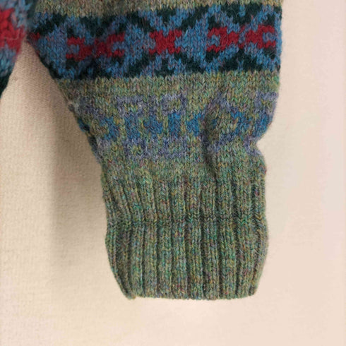 JUDANE SHETLAND Ltd 総柄 ニット メンズ EUR:46