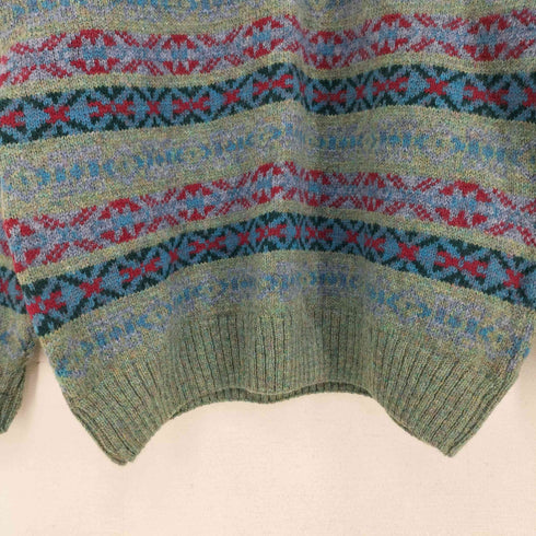 JUDANE SHETLAND Ltd 総柄 ニット メンズ EUR:46
