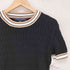 トミーヒルフィガー TOMMY HILFIGER ケーブルニットカットソー レディース import:S