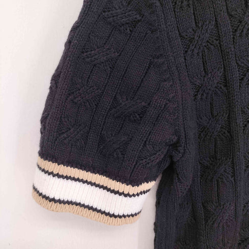 トミーヒルフィガー TOMMY HILFIGER ケーブルニットカットソー レディース import:S