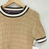トミーヒルフィガー TOMMY HILFIGER ケーブルニットカットソー レディース import:S