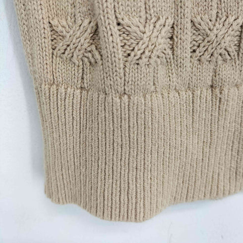 トミーヒルフィガー TOMMY HILFIGER ケーブルニットカットソー レディース import:S