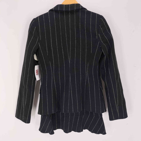 エンポリオアルマーニ EMPORIO ARMANI ウールピンストライプセットアップ レディース 36