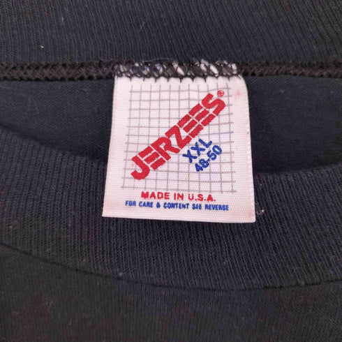 ジャージーズ JERZEES 90s USA製 レーシングプリント クルーネック 半袖Tシャツ メンズ XXL