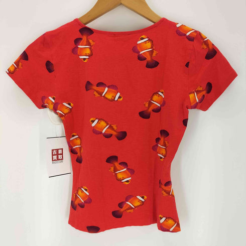 ケンゾーパリス KENZO PARIS 魚 プリント Tシャツ レディース
