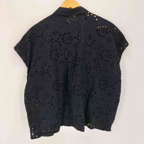 for/c オーガニックコットンレースシャツ レディース import:M