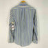 ラルフローレン RALPH LAUREN custom fit ストライプ オックスフォード ボタンダウンシャツ メンズ import:XS