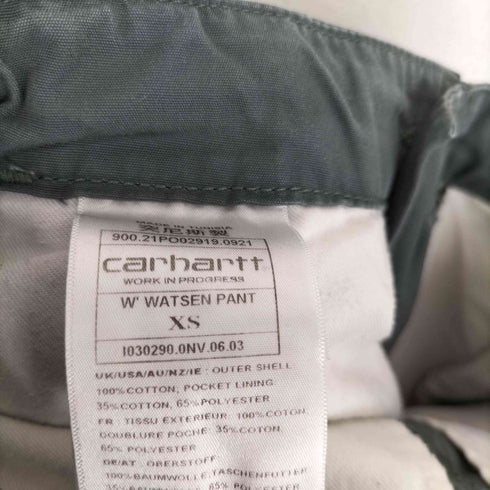 カーハートワークインプログレス Carhartt WIP Women's Watson Pant カーゴパンツ レディース XS