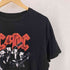 メキシコ製 バンドプリント クルーネック 半袖Tシャツ メンズ L