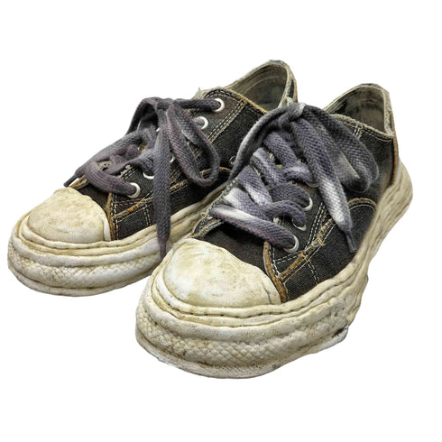 メゾンミハラヤスヒロ Maison MIHARA YASUHIRO PETERSON23 OG Sole Washed Denim Low-top Sneaker BLUE スニーカー メンズ JPN:42